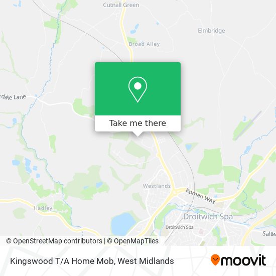 Kingswood T/A Home Mob map