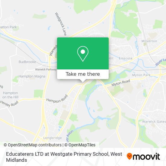 Educaterers LTD at Westgate Primary School map