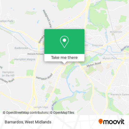 Barnardos map