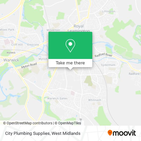 City Plumbing Supplies map