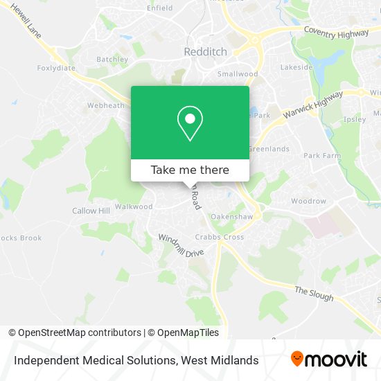 Independent Medical Solutions map