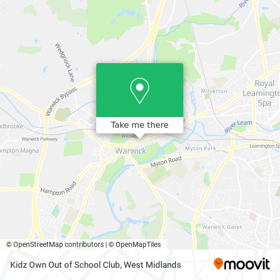 Kidz Own Out of School Club map