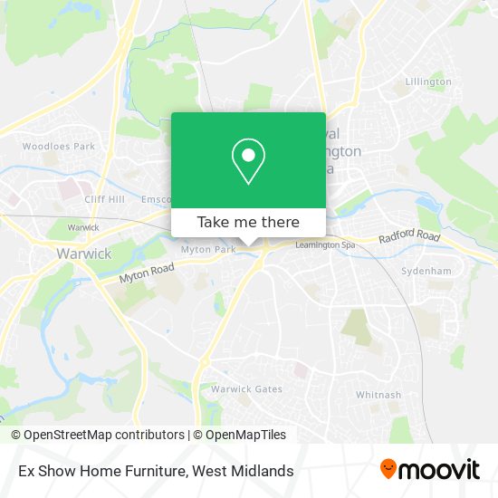 Ex Show Home Furniture map