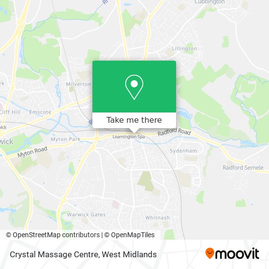 Crystal Massage Centre map