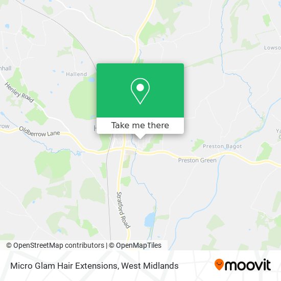 Micro Glam Hair Extensions map