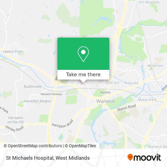 St Michaels Hospital map
