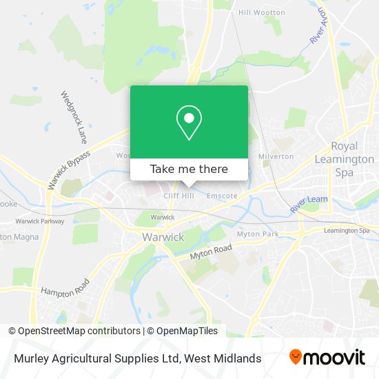 Murley Agricultural Supplies Ltd map
