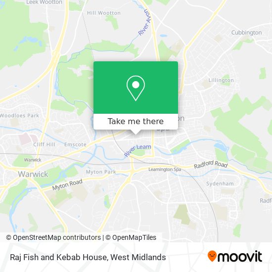 Raj Fish and Kebab House map