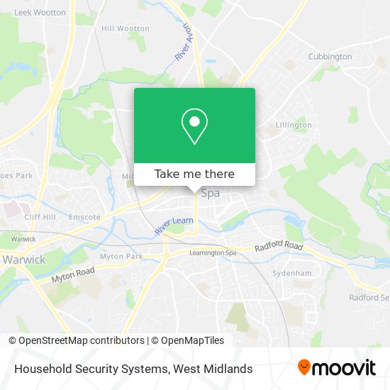 Household Security Systems map