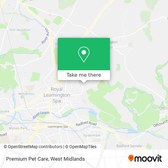 Premium Pet Care map