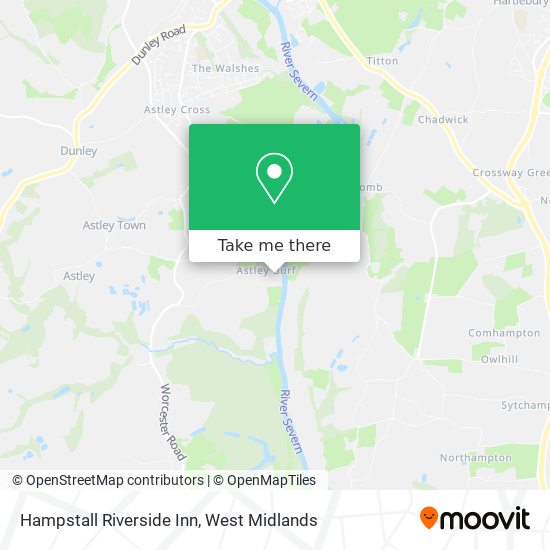 Hampstall Riverside Inn map