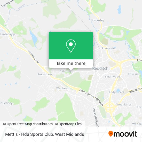 Mettis - Hda Sports Club map