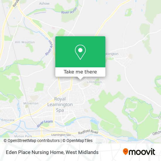 Eden Place Nursing Home map