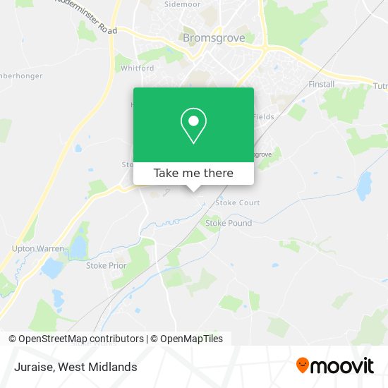 Juraise map