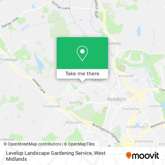 Levelup Landscape Gardening Service map