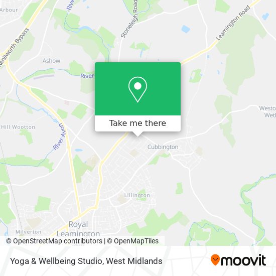 Yoga & Wellbeing Studio map