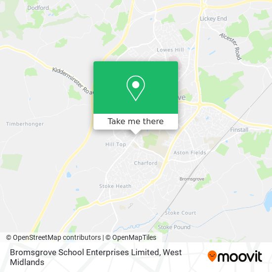 Bromsgrove School Enterprises Limited map
