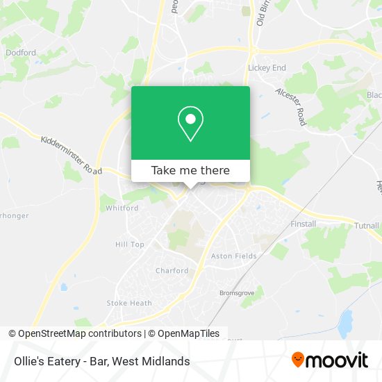Ollie's Eatery - Bar map
