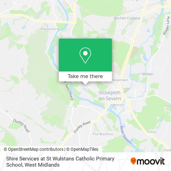 Shire Services at St Wulstans Catholic Primary School map