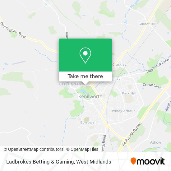Ladbrokes Betting & Gaming map