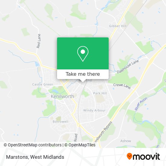 Marstons map