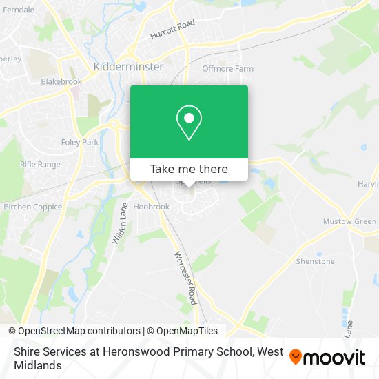 Shire Services at Heronswood Primary School map