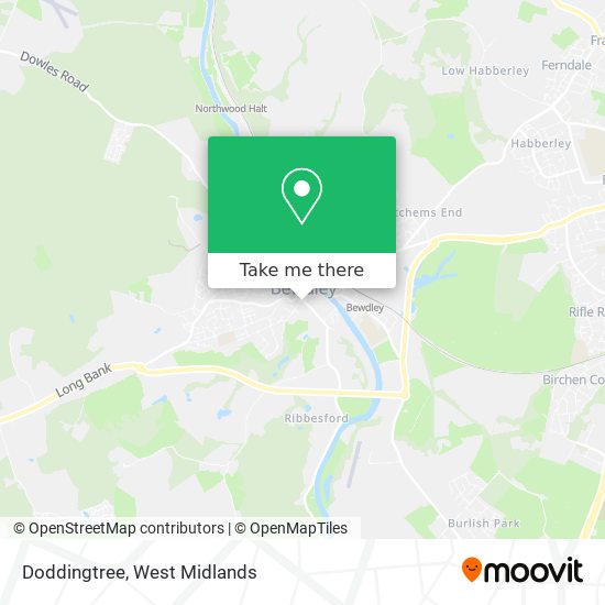 Doddingtree map