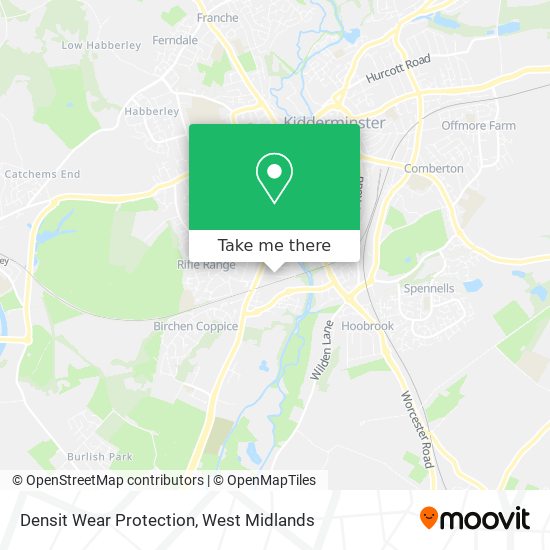 Densit Wear Protection map