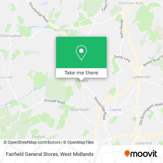 Fairfield General Stores map