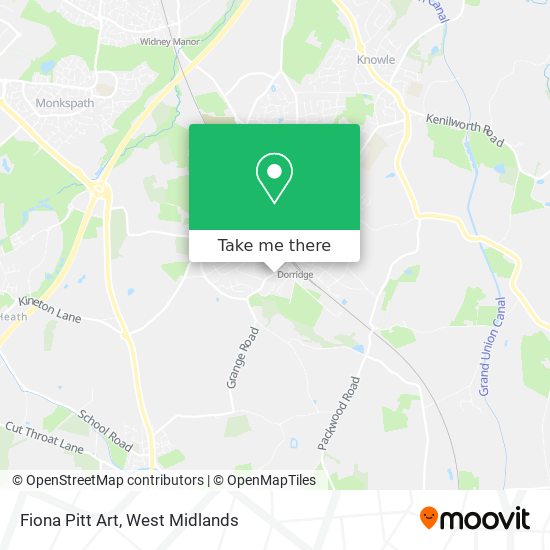 Fiona Pitt Art map