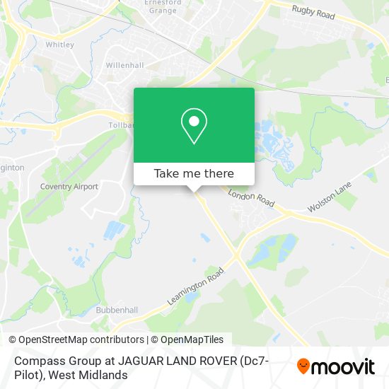 Compass Group at JAGUAR LAND ROVER (Dc7-Pilot) map
