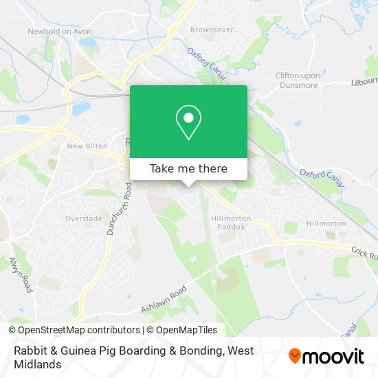 Rabbit & Guinea Pig Boarding & Bonding map