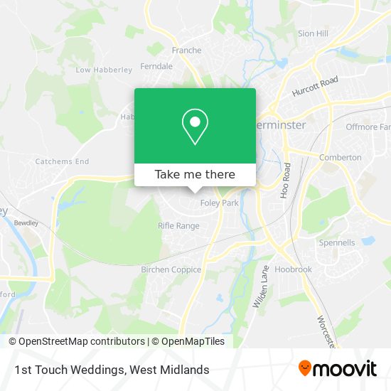 1st Touch Weddings map