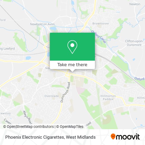 Phoenix Electronic Cigarettes map