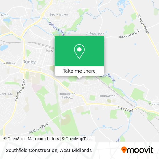 Southfield Construction map