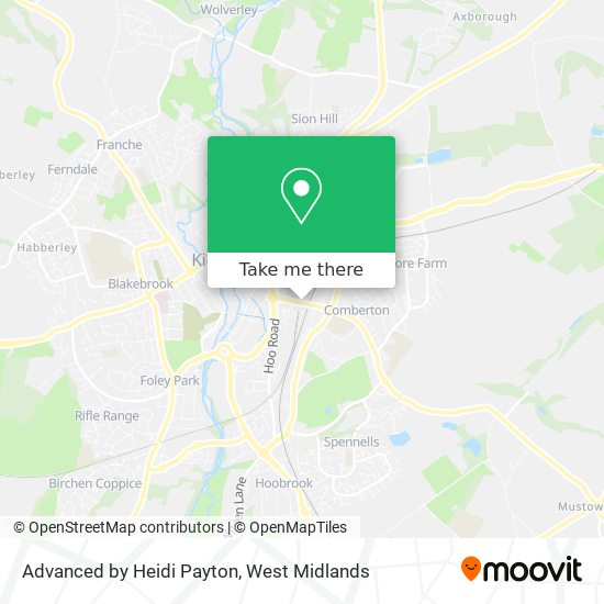 Advanced by Heidi Payton map