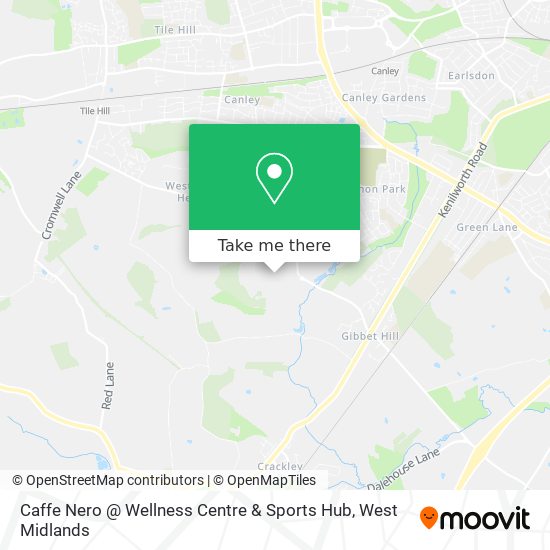Caffe Nero @ Wellness Centre & Sports Hub map