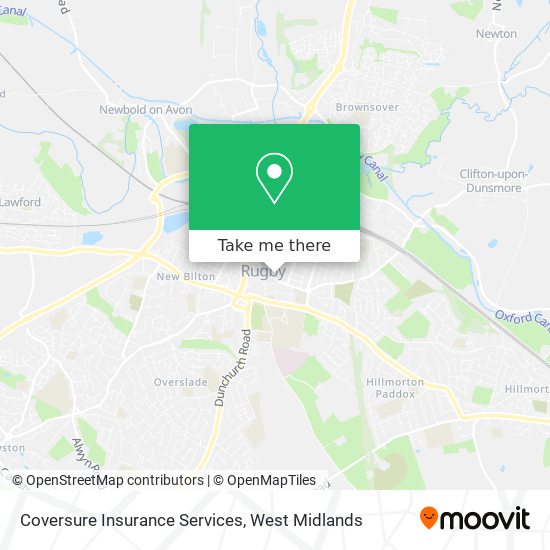 Coversure Insurance Services map