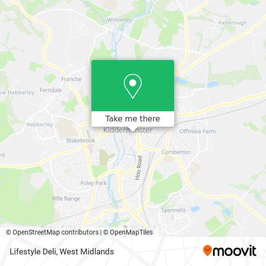Lifestyle Deli map