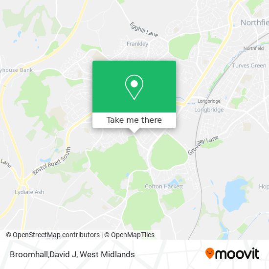 Broomhall,David J map