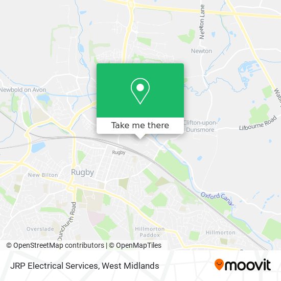 JRP Electrical Services map