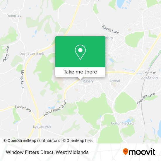 Window Fitters Direct map