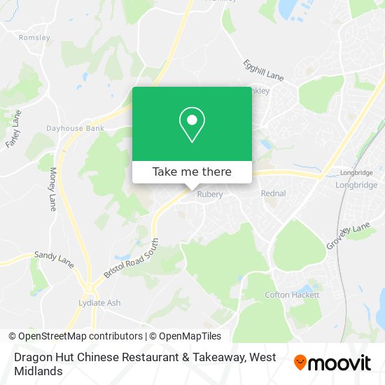 Dragon Hut Chinese Restaurant & Takeaway map