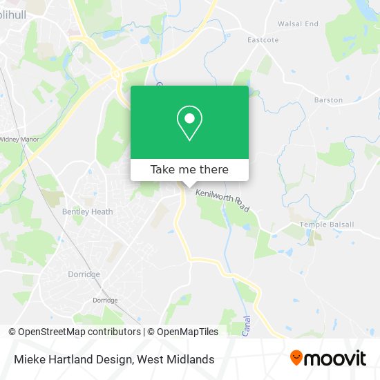 Mieke Hartland Design map