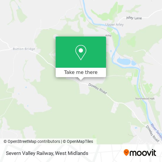 Severn Valley Railway map