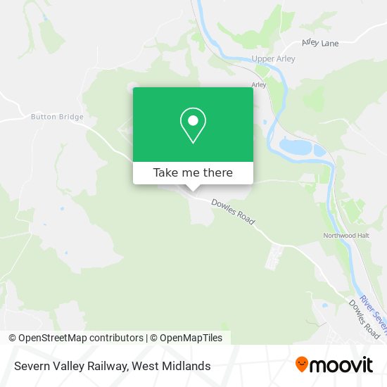 Severn Valley Railway map