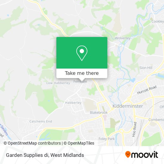 Garden Supplies di map