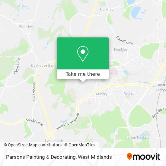 Parsons Painting & Decorating map