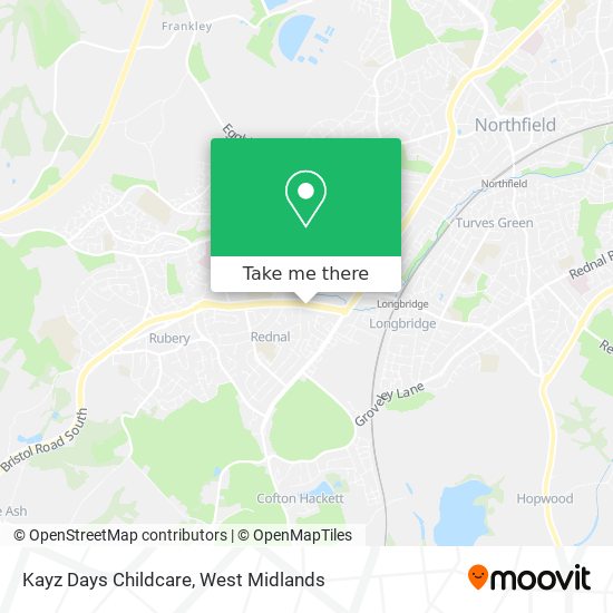 Kayz Days Childcare map