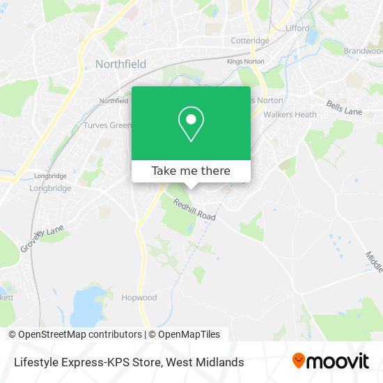 Lifestyle Express-KPS Store map